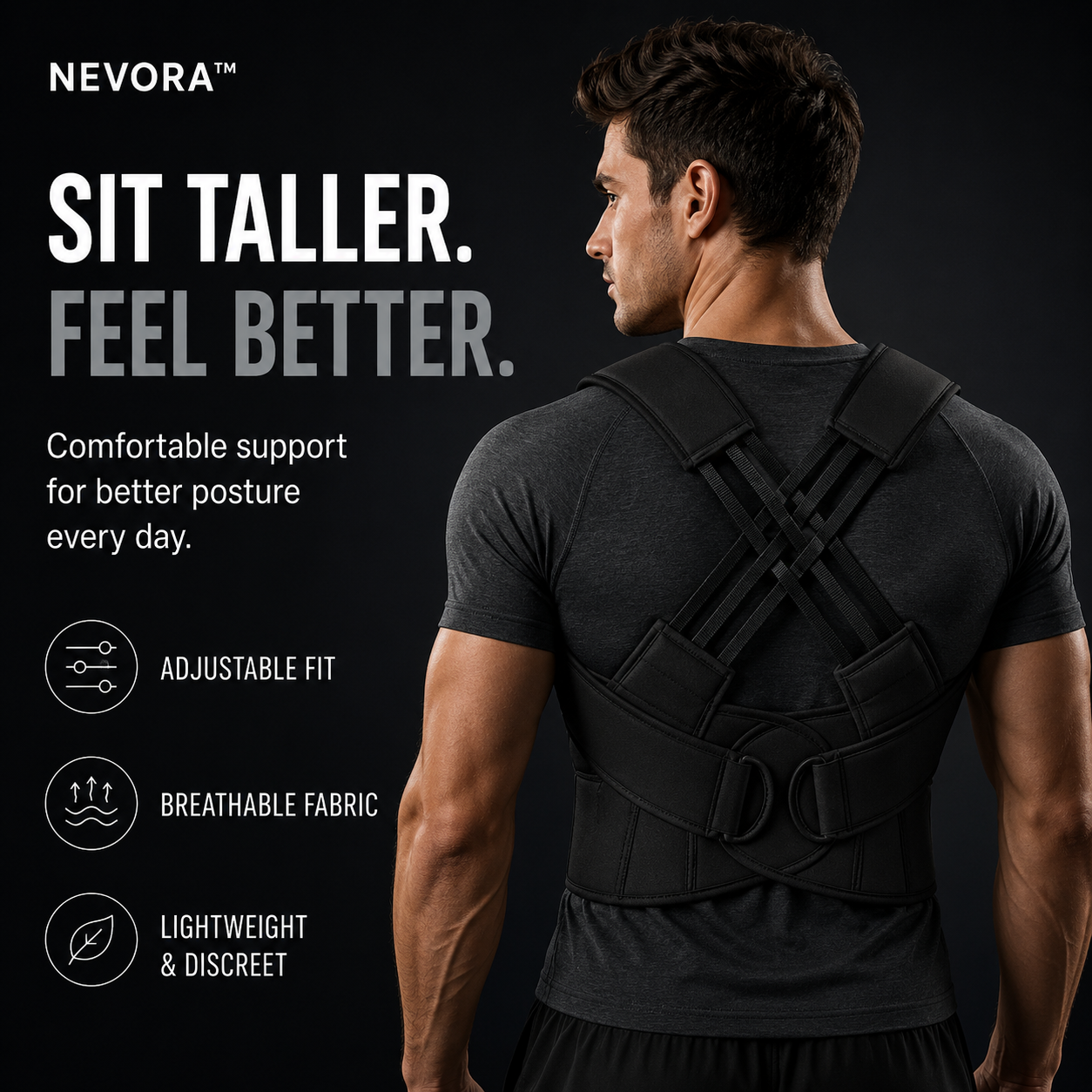 Nevora™ Adjustable Posture Corrector