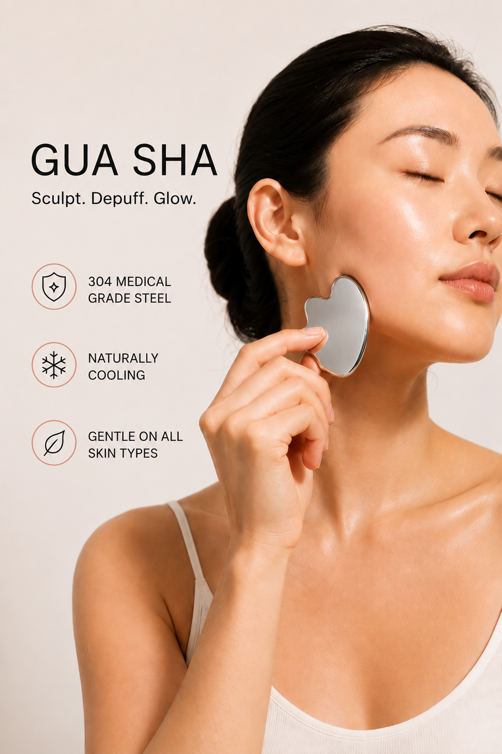 Nevora™ Stainless Steel Gua Sha