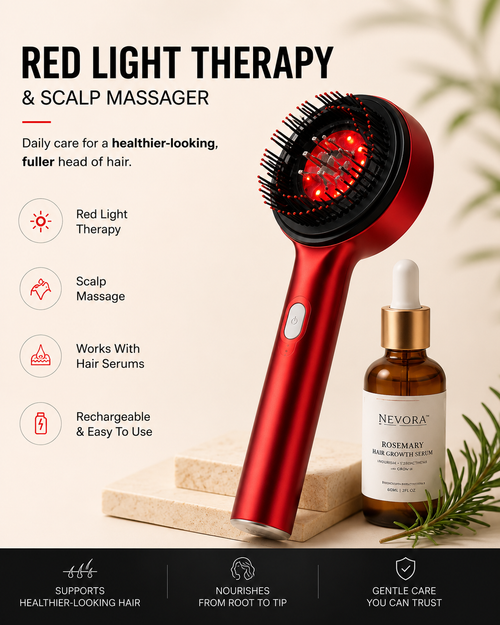 Nevora™ Red Light Scalp Massager